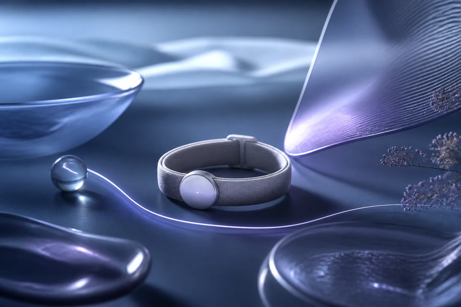 Hasil kerja Nadi dengan wearable kesehatan dan bentuk lembut